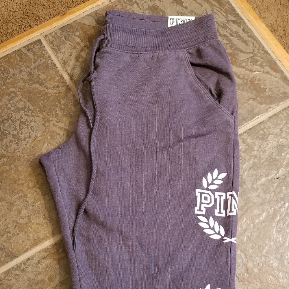 NWT PINK Skinny Jogger Sweats